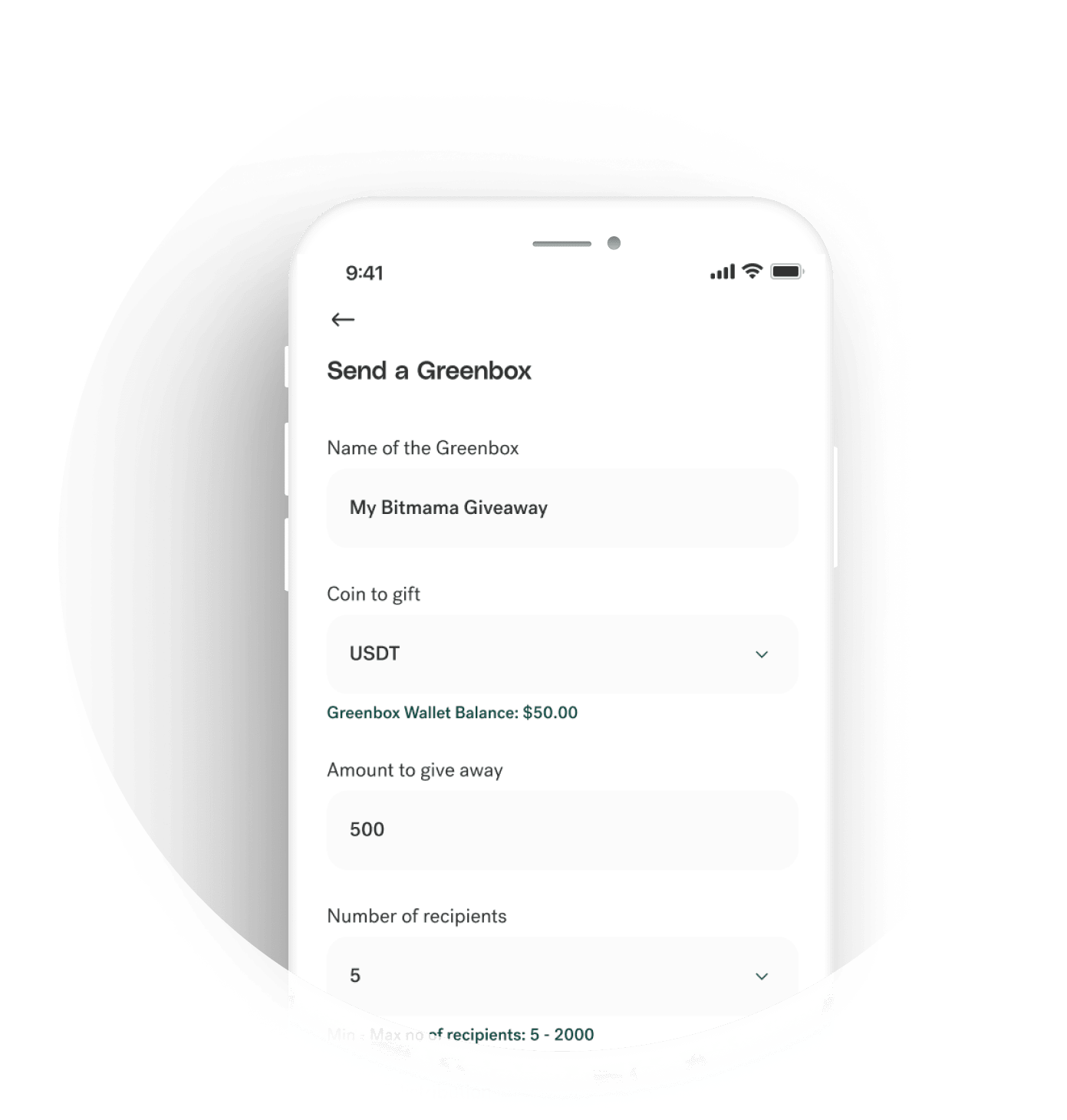 Greenbox use case
