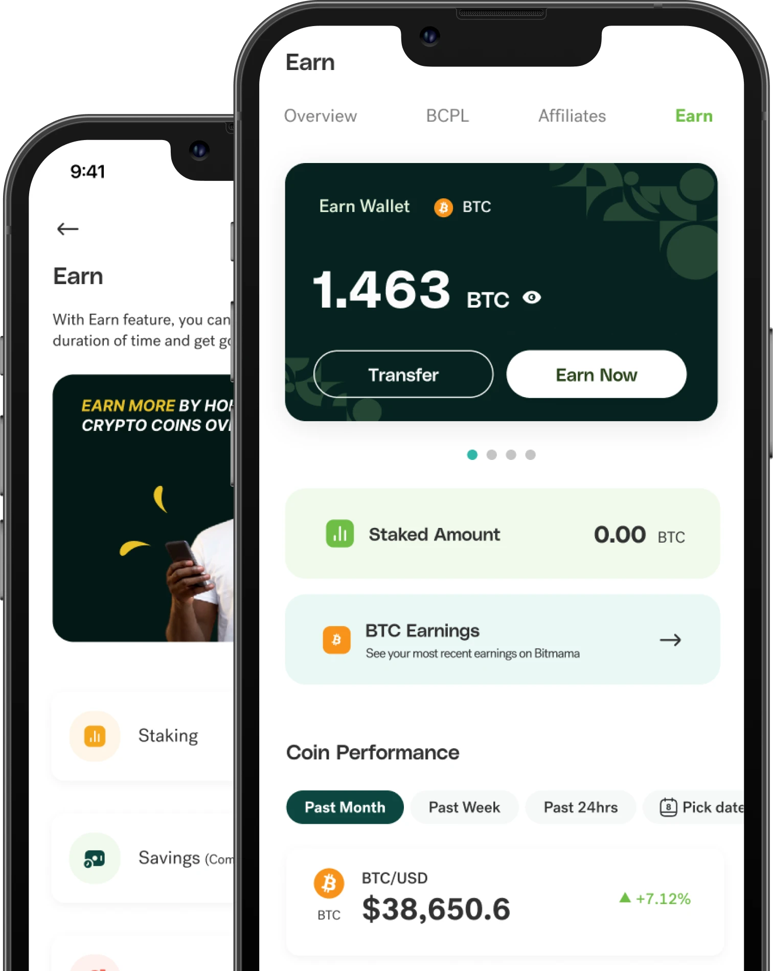 Start staking on Bitmama